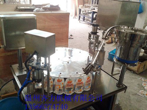 2袋自立袋灌裝封口機(jī)