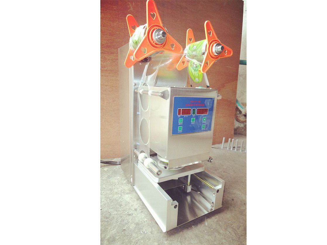 小型塑料碗自動(dòng)封口機(jī)